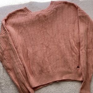 XSmall Peach Hollister Long-Sleeve